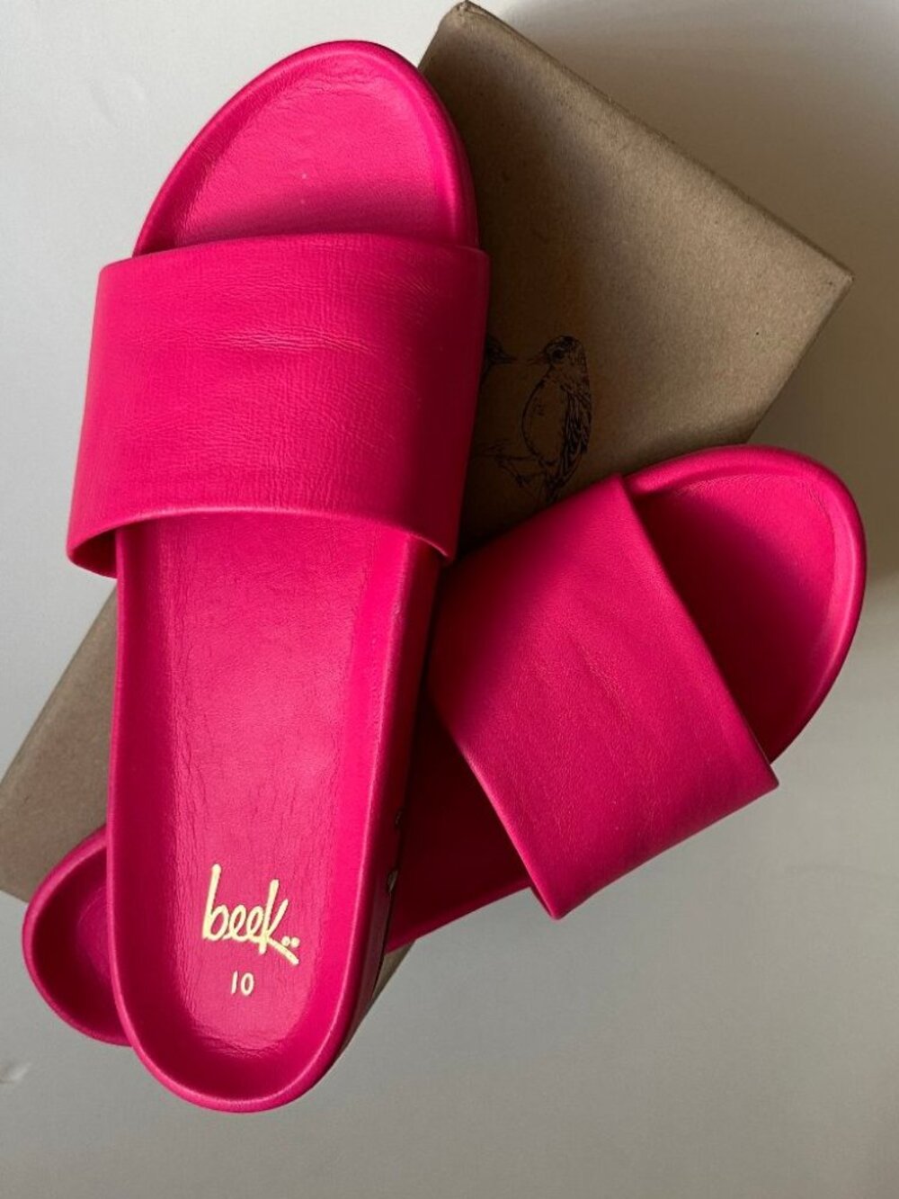 NIB BEEK Gallito Azalea WO2Gallito sandals Size 10